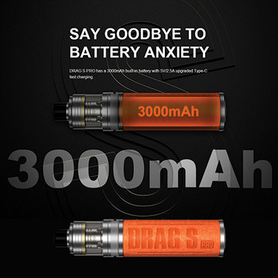 elfbar nachfüll pod läuft aus VOOPOO Drag S Pro E-Cigarette Set - 3000 mAh Battery - 5.5 ml Tank Volume -  Subohm Vaping Possible