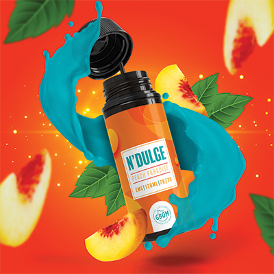 GBOM N'Dulge- Peach Paradise 120ml 2mg - Image 2
