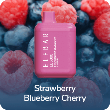 Elfbar LB5000 Strawberry Blueberry Cherry