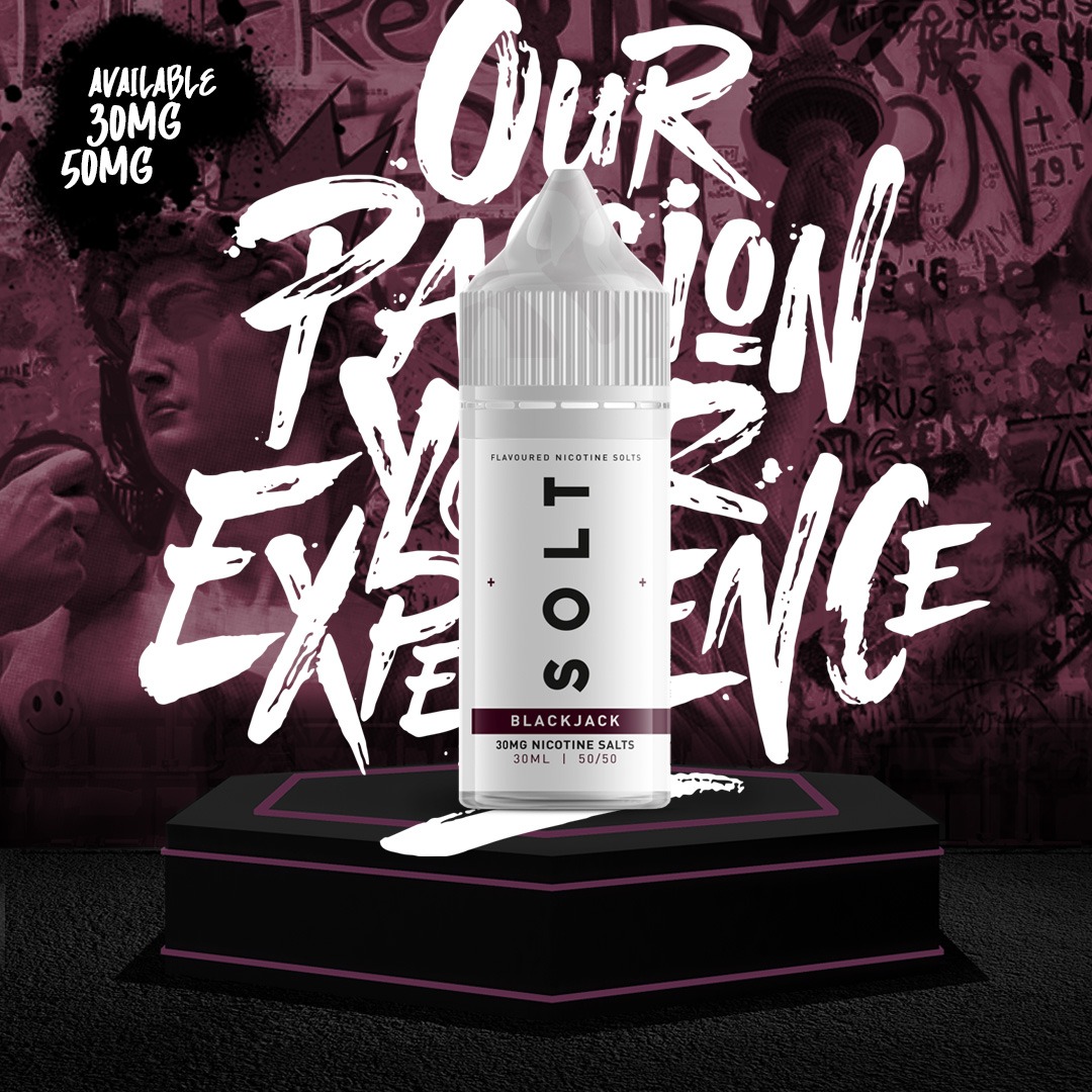 Solt 30mg 30ml- Black Jack