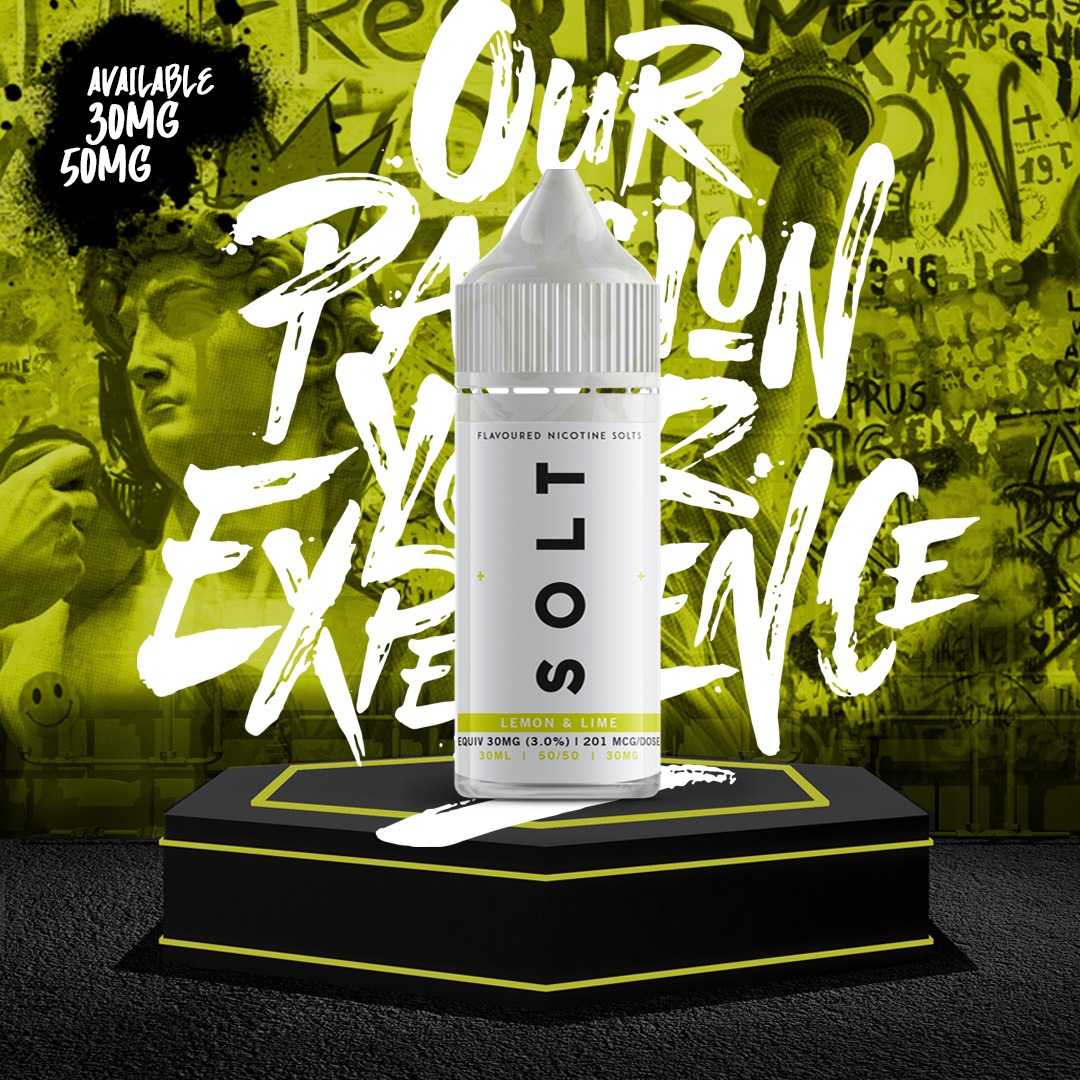 Solt 30mg 30ml- Lemon & Lime