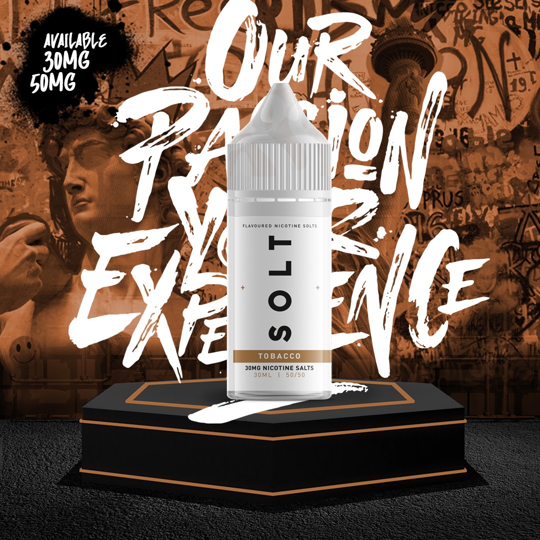 Solt 30mg 30ml- Tobacco