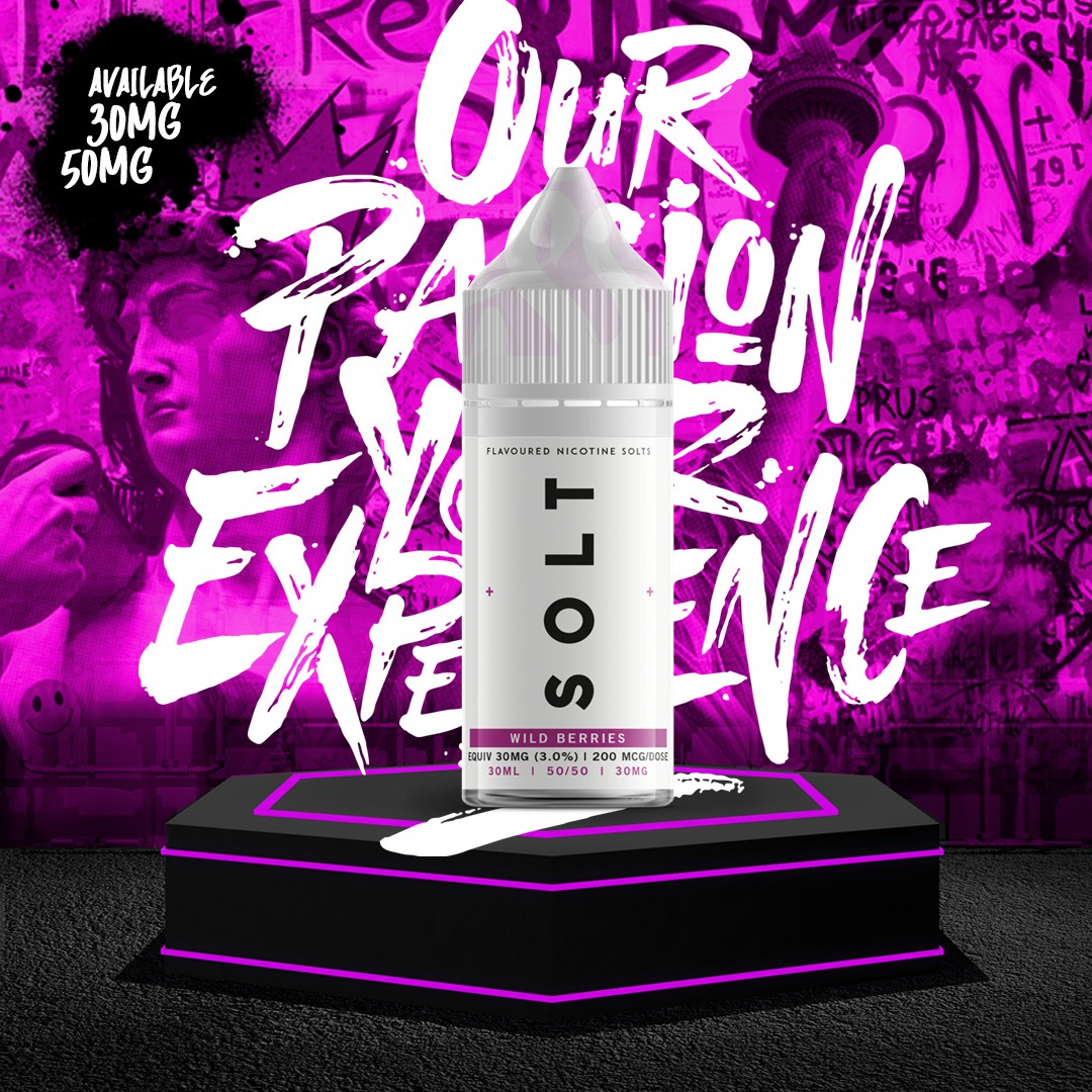 Solt 30mg 30ml- Wild Berries
