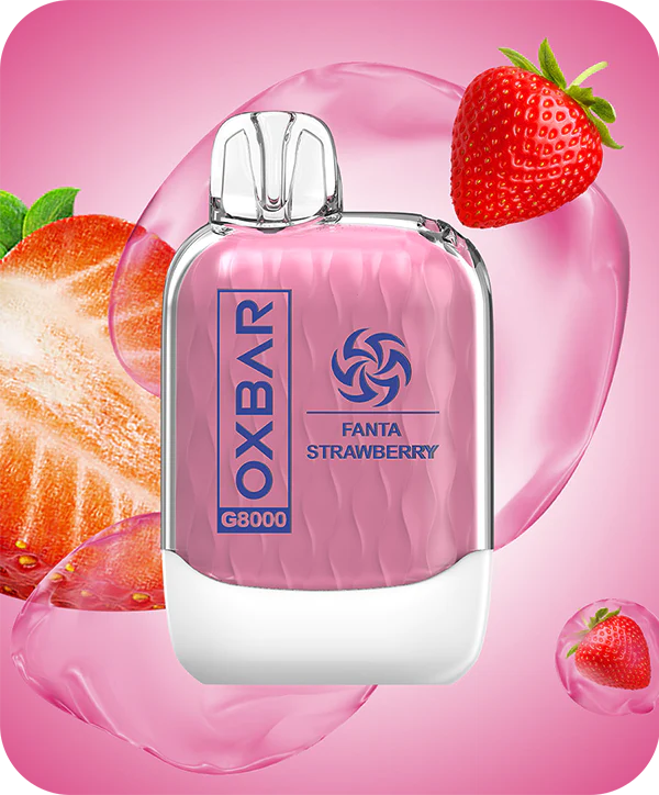 Oxbar G8000 50mg- Fanta Strawberry