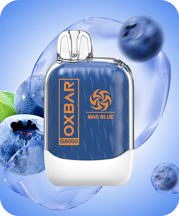Oxbar G8000 50mg- Mad Blue