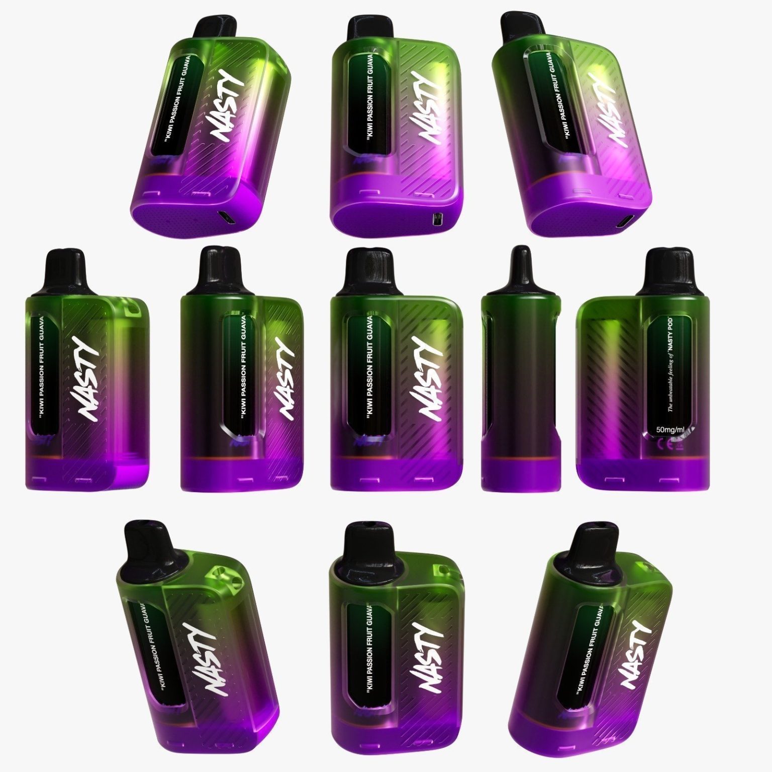 Nasty PX10 Device- Green & Purple - CloudVape Juice Shop Online
