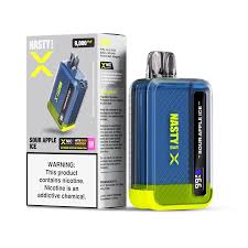 Nasty Bar 9k X Series 50mg- Sour Apple Ice