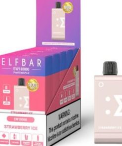 Elfbar EW18k Pods- Strawberry Ice