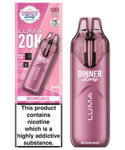 Dinner Lady Luma Disposable 20k Puffs 50mg- Watermelon Ice