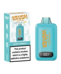 Krush 50k Puffs 50mg- Grape Redbull
