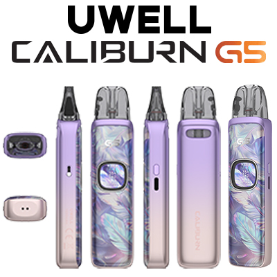 Uwell Caliburn G5 Pod Kit- Aurora Feathers