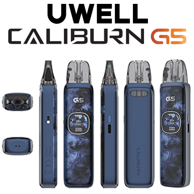 Uwell Caliburn G5 Pod Kit- Navy Ripples
