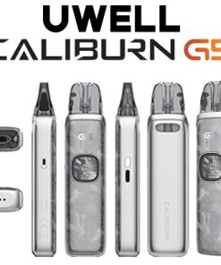 Uwell Caliburn G5 Pod Kit- Silver Marble