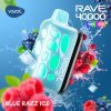 Vozol Rave 40k 50mg- Blue Razz Ice