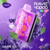 Vozol Rave 40k 50mg- Grape Ice