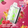Vozol Rave 40k 50mg- Peach Raspberry Lemonade