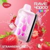 Vozol Rave 40k 50mg- Strawberry Ice