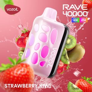 Vozol Rave 40k 50mg- Strawberry Kiwi