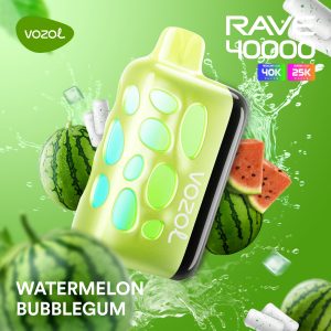 Vozol Rave 40k 50mg- Watermelon Bubblegum