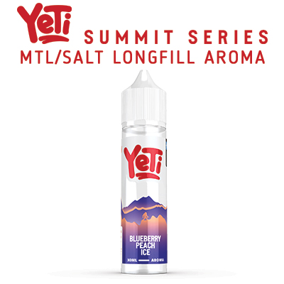 Yeti Summit Series Longfill 60ml-Blueberry Peach Ice