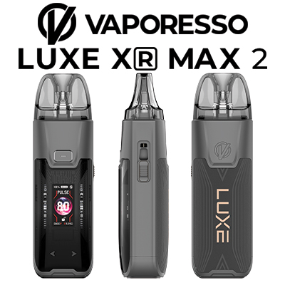 Vaporesso Luxe XR Max 2- Grey Leather